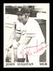 John Sullivan Autographed 1975 TCMA Card Waterloo Royals SKU #231539