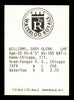 Gary Williams Autographed 1975 TCMA Rookie Card Waterloo Royals SKU #231540