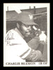 Charlie Beamon Autographed 1975 TCMA Rookie Card Waterloo Royals SKU #231542