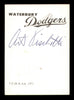 Art Fischetti Autographed 1975 TCMA Rookie Card Waterbury Dodgers SKU #231547