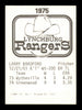 Larry Bradford Autographed 1975 TCMA Rookie Card Lynchburg Rangers SKU #231551