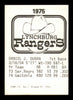 Dan Duran Autographed 1975 TCMA Rookie Card Lynchburg Rangers SKU #231552