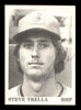Steve Trella Autographed 1975 TCMA Rookie Card Clinton Pilots SKU #231565
