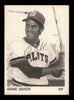 Gene Quick Autographed 1975 TCMA Rookie Card Clinton Pilots SKU #231566