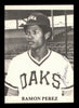 Ramon Perez Autographed 1975 TCMA Rookie Card Iowa Oaks SKU #231573