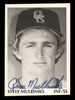 Rance Mulliniks Autographed 1975 TCMA Rookie Card #10 Quad City Angels SKU #231591