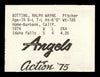 Ralph Botting Autographed 1975 TCMA Rookie Card #2 Quad City Angels SKU #231595