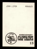 John Lipon Autographed 1976 TCMA Card #13 Shreveport Captains SKU #231611