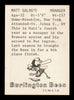 Matt Galante Autographed 1976 TCMA Card Burlington Bees SKU #231628