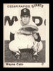 Wayne Cato Autographed 1976 TCMA Rookie Card Cedar Rapids Giants SKU #231648