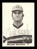 Michael Mike Mendoza Autographed 1976 TCMA Rookie Card Dubuque Packers SKU #231657