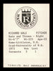 Rich Gale Autographed 1976 TCMA Rookie Card Waterloo Royals SKU #231661