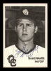 Scott Moffitt Autographed 1976 TCMA Rookie Card Quad City Angels SKU #231670
