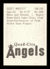 Scott Moffitt Autographed 1976 TCMA Rookie Card Quad City Angels SKU #231670