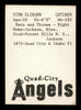 Stan Cliburn Autographed 1976 TCMA Card Quad City Angels SKU #231673