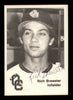 Rich Brewster Autographed 1976 TCMA Rookie Card Quad City Angels SKU #231675