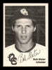 Bob Slater Autographed 1976 TCMA Rookie Card Quad City Angels SKU #231682