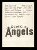 Bob Slater Autographed 1976 TCMA Rookie Card Quad City Angels SKU #231682