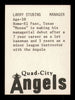 Moose Stubing Autographed 1976 TCMA Rookie Card Quad City Angels SKU #231686