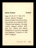 Gene Dusan Autographed 1977 TCMA Card Waterloo Indians SKU #231694