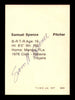 Samuel Sam Spence Autographed 1977 TCMA Rookie Card Waterloo Indians SKU #231696
