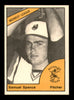 Samuel Sam Spence Autographed 1977 TCMA Rookie Card Waterloo Indians SKU #231696