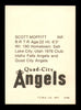 Scott Moffitt Autographed 1977 TCMA Card Quad City Angels SKU #231703