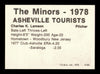 Chuck Lamson Autographed 1978 TCMA Rookie Card #183 Ashville Tourists SKU #231732