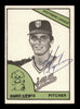 Mark Clapham Autographed 1978 TCMA Rookie Card #229 Orlando Twins SKU #231740