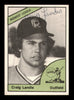 Craig Landis Autographed 1978 TCMA Rookie Card #242 Cedar Rapids Giants SKU #231759