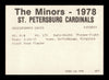 Chris Davis Autographed 1978 TCMA Rookie Card #77 St. Petersburg Cardinals SKU #231768