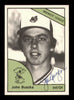 John Buszka Autographed 1978 TCMA Rookie Card #152 Waterloo Indians SKU #231807