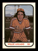 Willie Lozado Autographed 1981 TCMA Rookie Card #2 El Paso Diablos SKU #231863