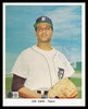 Les Cain Autographed 7x9 Team Issued Photo Detroit Tigers 1971 Beckett BAS QR #BM37468