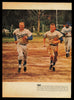 Walter Walt Alston Autographed 8.5x11 Magazine Page Photo Los Angeles Dodgers Beckett BAS #AD43464