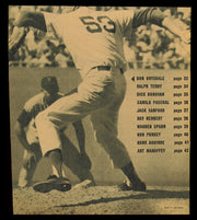 Don Drysdale Autographed 8x9 Magazine Page Photo Los Angeles Dodgers Beckett BAS QR #BM37514