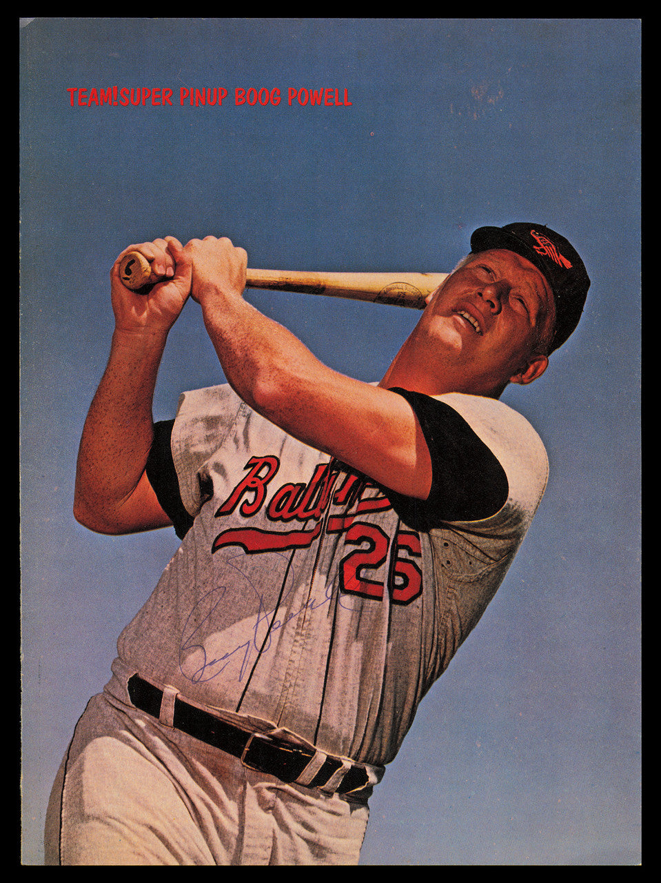 Pete Rose & Boog Powell Autographed 8.5x11.5 Magazine Page Photo Beckett BAS QR #BM37307