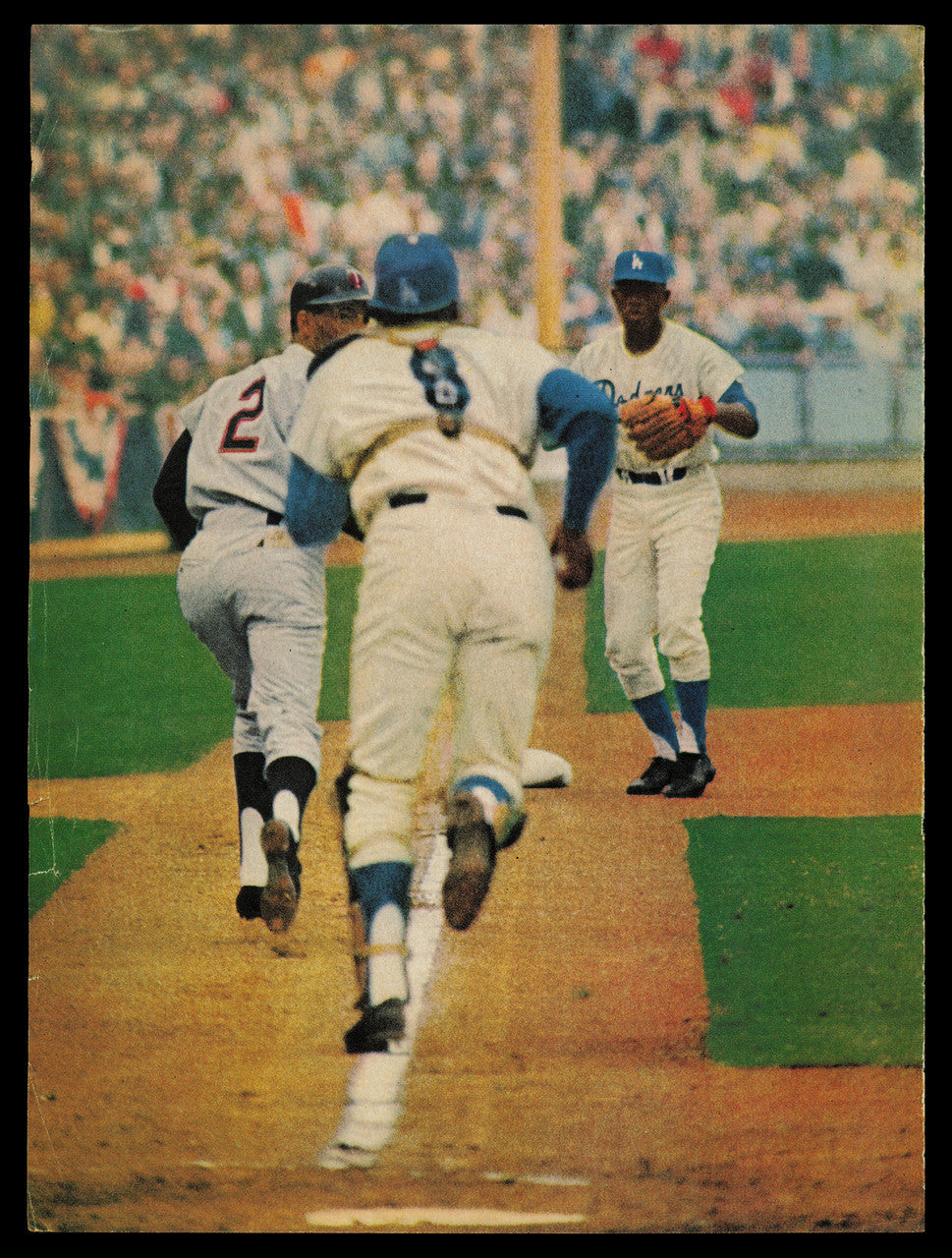 Don Drysdale Autographed 8.5x11.5 Magazine Page Photo Los Angeles Dodgers Beckett BAS QR #BM37265
