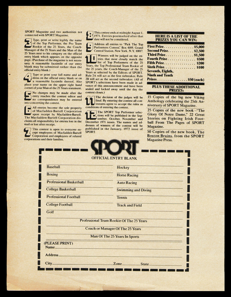 Willie Stargell Autographed 8.5x11 Magazine Page Photo Pittsburgh Pirates Beckett BAS QR #BM37346
