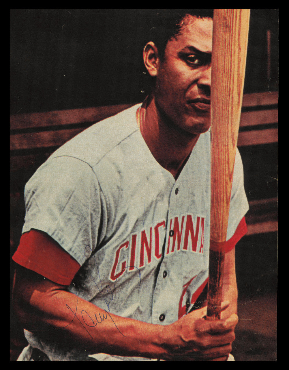 Tony Perez Autographed 7x9 Magazine Page Photo Cincinnati Reds SKU #232360