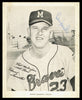 Denver LeMaster Autographed 8.5x10.5 Photo Milwaukee Braves SKU #232407