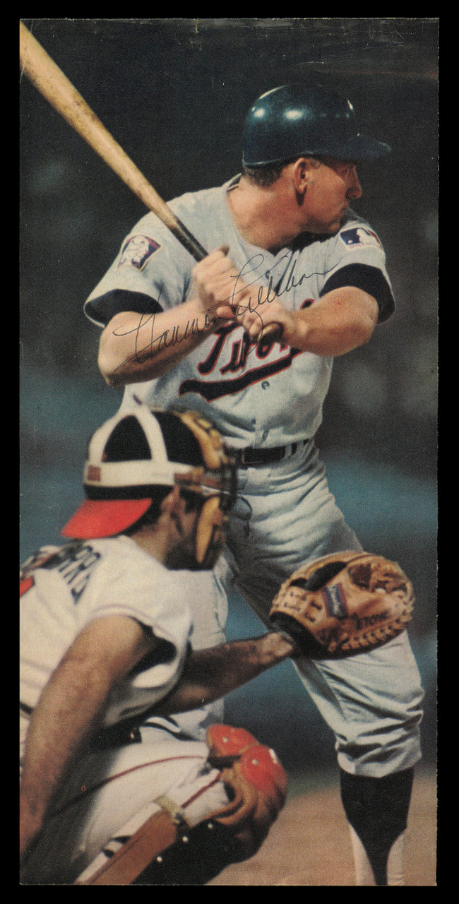 Harmon Killebrew Autographed 5.5x11.5 Magazine Page Photo Minnesota Twins SKU #232476