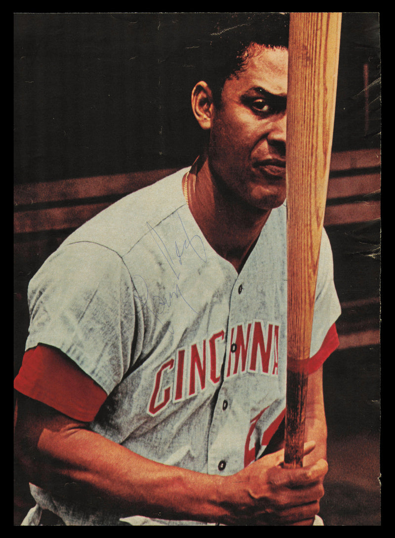 Tony Perez Autographed 7.5x9.5 Magazine Page Photo Cincinnati Reds SKU #232497