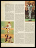 Red Schoendienst & Danny Ozark Autographed 8.5x11.5 Magazine Page Photo SKU #232531