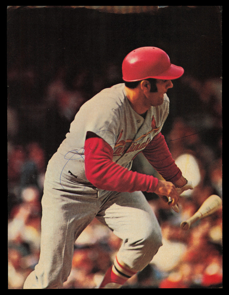 Joe Torre Autographed 8.5x11.5 Magazine Page Photo St. Louis Cardinals SKU #232532