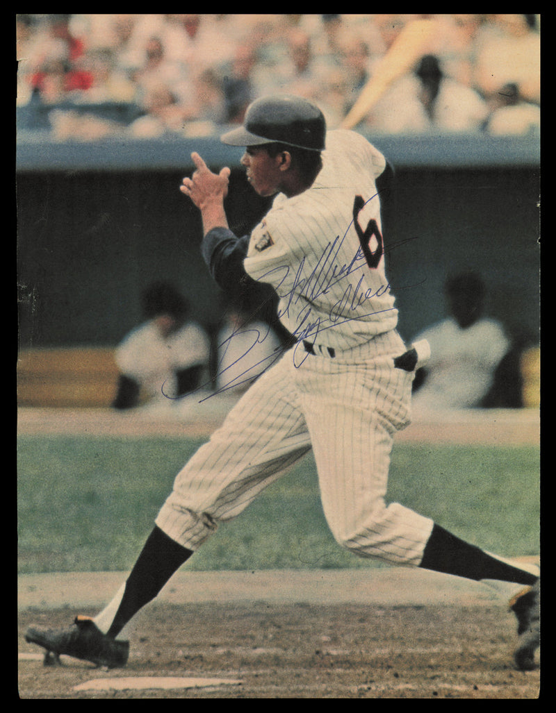 Tony Oliva Autographed 8.5x11 Magazine Page Photo Minnesota Twins "Best Wishes" SKU #232551