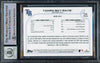 Wander Franco Autographed 2022 Topps Rookie Card #274 Tampa Bay Rays Auto Grade Gem Mint 10 Beckett BAS Stock #216641