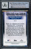 Wander Franco Autographed 2022 Topps Stars of MLB Rookie Card #SMLB-20 Tampa Bay Rays Auto Grade Gem Mint 10 Beckett BAS Stock #216642