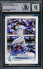 Julio Rodriguez Autographed 2022 Topps Update Rookie Card #US97 Seattle Mariners Auto Grade Gem Mint 10 Beckett BAS Stock #216655