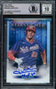 Juan Soto Autographed 2022 Topps Stars of MLB Card #SMLB-23 New York Mets Auto Grade Gem Mint 10 Beckett BAS Stock #216661